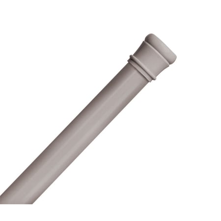 Zenith Metal Zenna Home Shower Curtain Rod 72 in. L Brushed Nickel 506ST